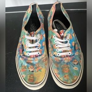Vans Multicolor Sneakers with Super Mario Design